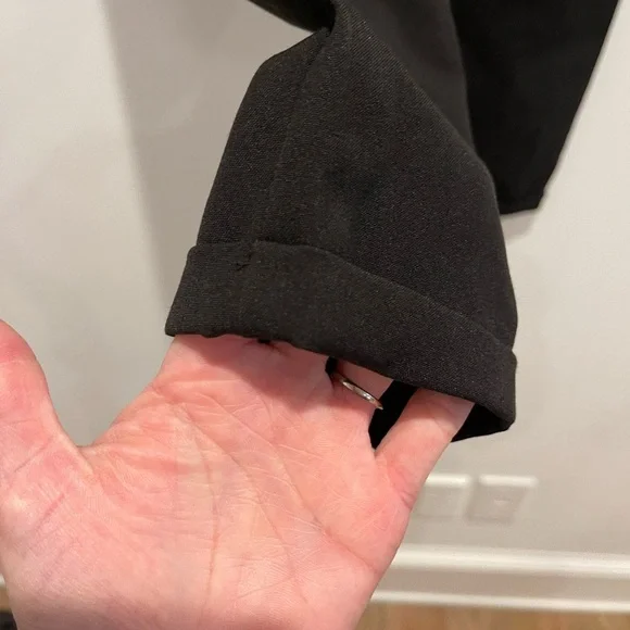 Sixth June Paris utilitarian style black joggers size M EUC - Picture 5 of 11